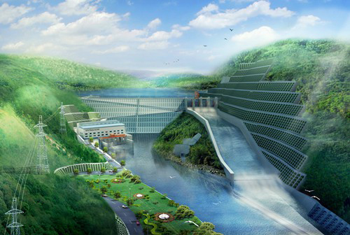 静海老挝南塔河1号水电站项目